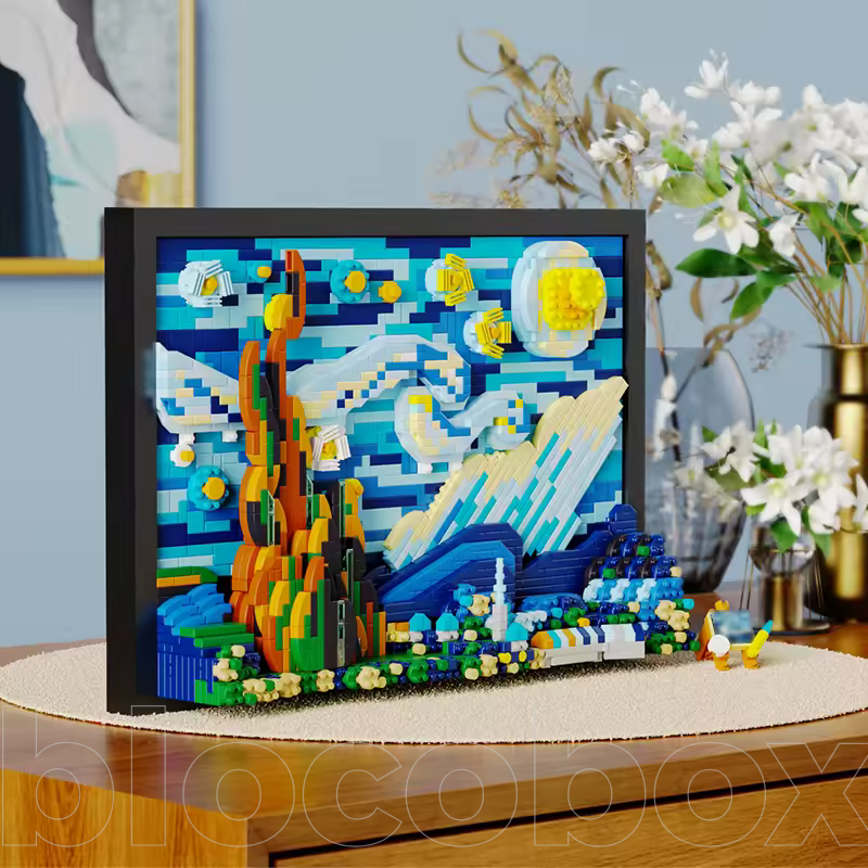 Noite Estrelada Van Gogh | 1731PCS
