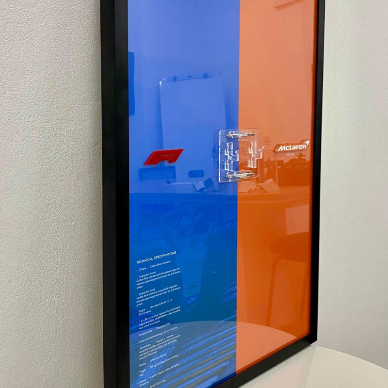 Quadro Fórmula 1 McLaren MCL35 - 3