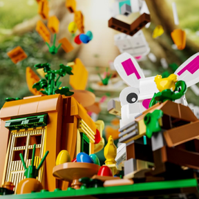 Coelho Casa de Cenoura | 414PCS