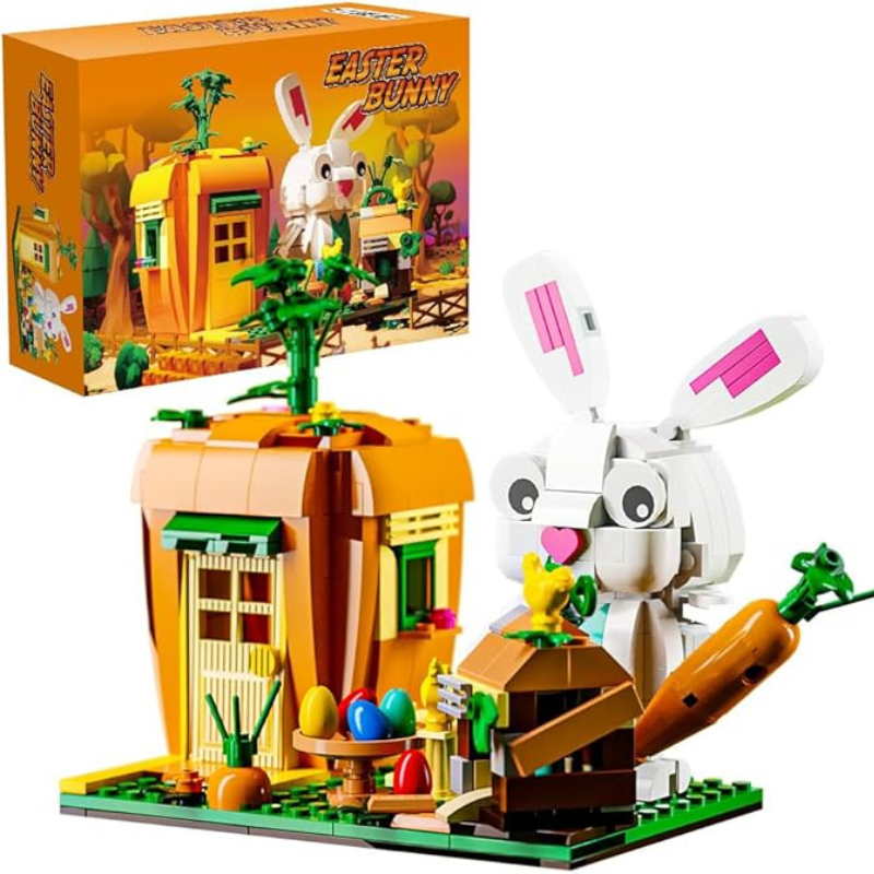 Coelho Casa de Cenoura | 414PCS